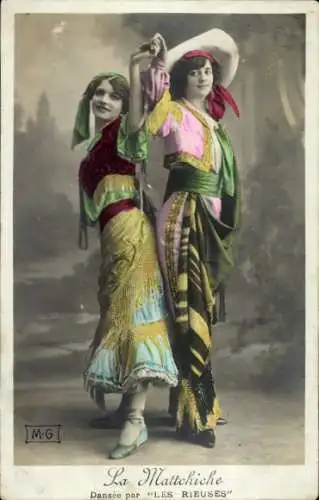 CPA La Mattchiche, Dansée par Les Rieuses