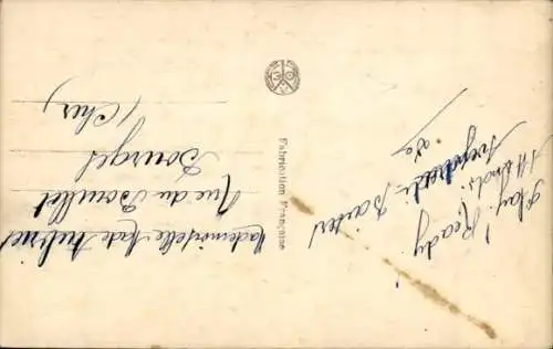 Ak Frau mit Tennisschläger, Porträt