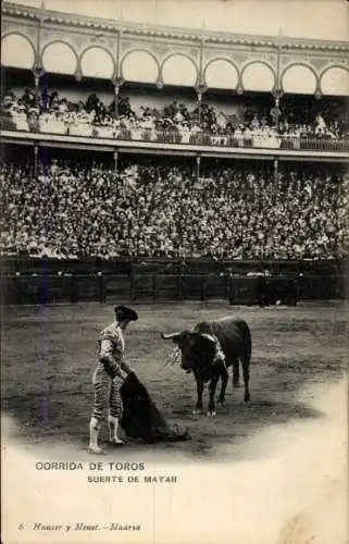 Ak Corrida de Toros, Suerte de Matar
