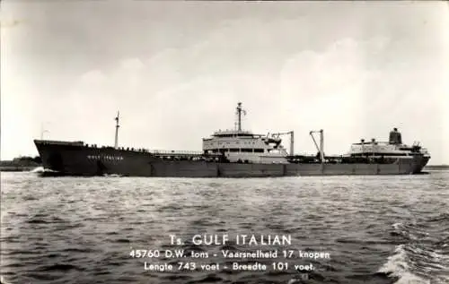 Ak TS Gulf Italian, Tanker