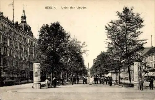 Ak Berlin Mitte, Unter den Linden