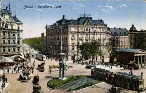 Ak Berlin Mitte, Potsdamer Platz