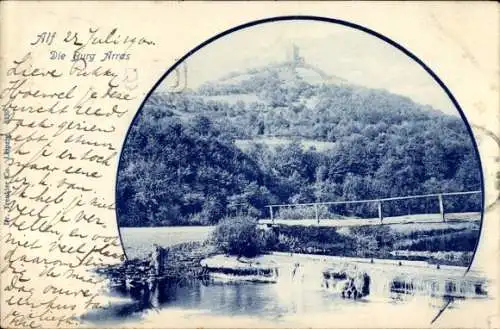 Ak Alf an der Mosel, Burg Arras