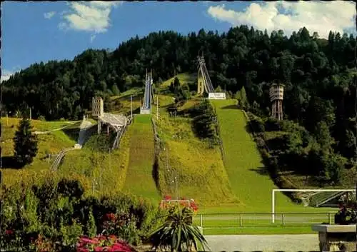 Ak Garmisch Partenkirchen in Oberbayern, Olympia Skistadion, Kleine Schanze
