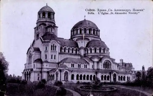 Ak Sofia Bulgarien, L'Eglise St. Alexandre Nevsky, Kirche