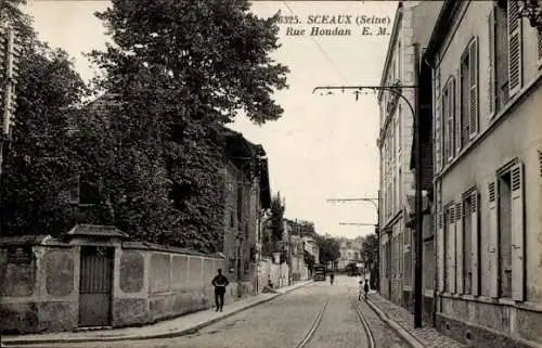 Ak Sceaux Haut de Seine, Rue Houdan