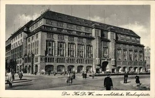 Ak Berlin Charlottenburg, KaDeWe, Tauentzienstraße