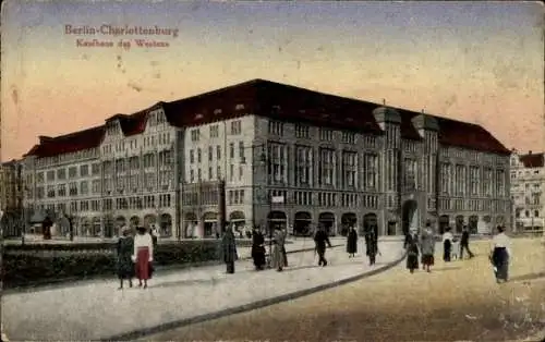 Ak Berlin Charlottenburg, Kaufhaus des Westens