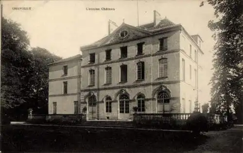 Ak Chevilly Val de Marne, L'ancien Château,  Architektur, umgebende Bäume