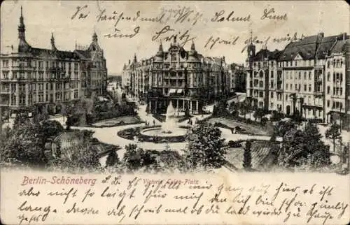 Ak Berlin Schöneberg, Victoria Luise-Platz