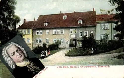 Ak Lutherstadt Eisenach in Thüringen, Johann Sebastian Bach's Geburtshaus