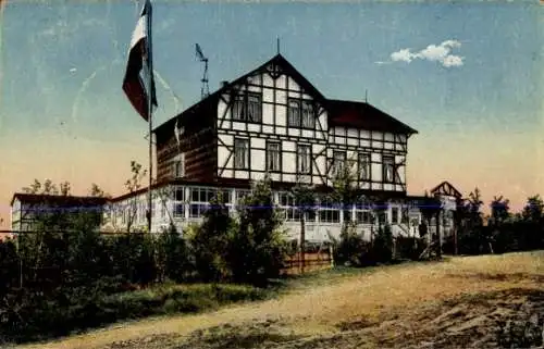 Ak Ehestorf Haake Rosengarten in Niedersachsen, Hotel zum Rosengarten
