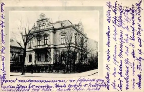 Ak Wilhelmshaven an der Nordsee, Villa