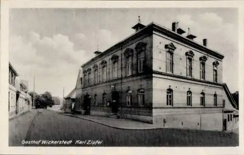 Ak Wickerstedt Bad Sulza im Weimarer Land Thüringen, Gasthof Karl Zipfel