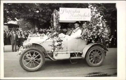 Foto Wien, Auto, Werbung Paprika Hat Schek, Pressgasse 23