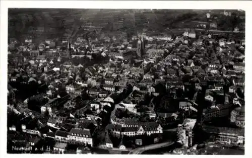 Ak Neustadt an der Haardt Neustadt an der Weinstraße, Fliegeraufnahme