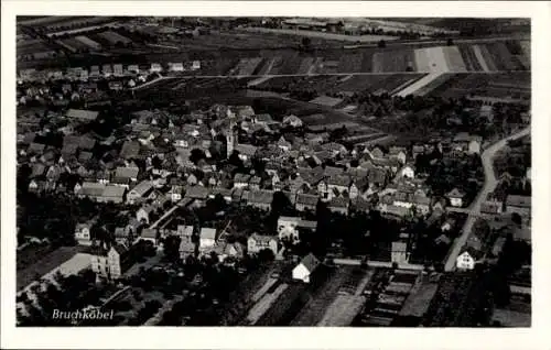 Ak Bruchköbel in Hessen, Fliegeraufnahme