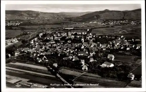 Ak Endersbach Weinstadt Baden Württemberg, Luftblick auf den Ausflugs und Weinort