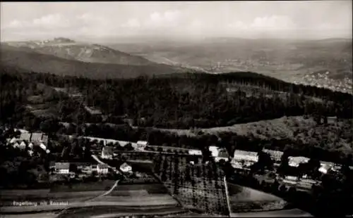 Ak Engelberg Winterbach in Württemberg, Fliegeraufnahme