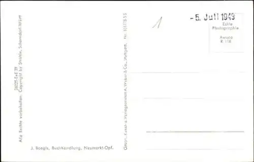 Ak Neumarkt in der Oberpfalz, Fliegeraufnahme, Kloster St. Joseph