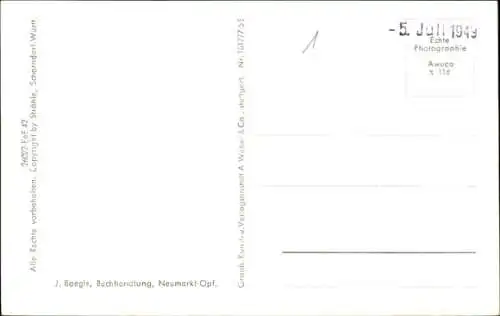 Ak Neumarkt in der Oberpfalz, Luftaufnahme Kloster St. Joseph, Karmelitenkloster Mariahilfsberg