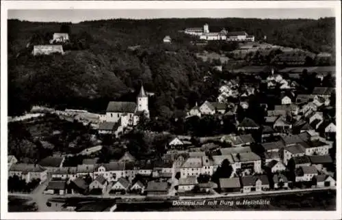Ak Donaustauf in der Oberpfalz, Burg, Heilstätte