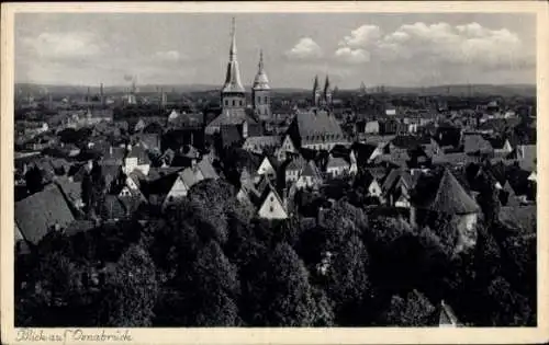 Ak Osnabrück in Niedersachsen, Blick auf  Stadtansicht,  Architektur