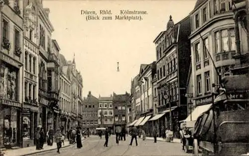 Ak Düren im Rheinland, Kölnstraße