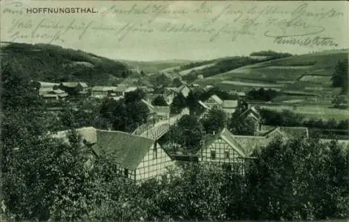 Ak Hoffnungsthal Rösrath im Rheinisch Bergischen Kreis, Teilansicht