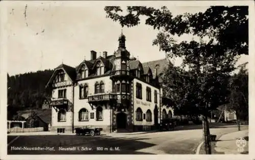 Ak Titisee Neustadt im Breisgau Hochschwarzwald, Hotel Neustädter Hof