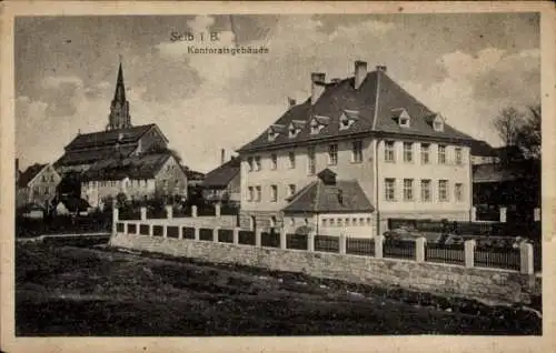 Ak Selb im Fichtelgebirge Oberfranken, Kantoratsgebäude