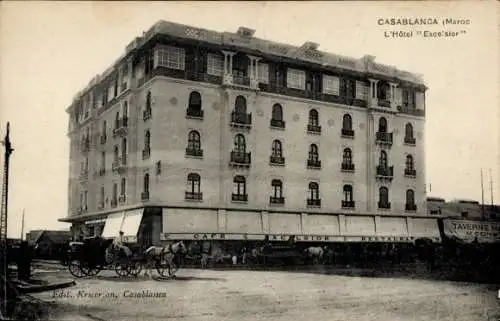 Ak Casablanca Marokko, Hotel Excelsior