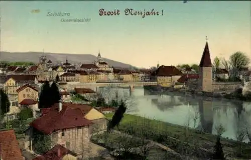 Ak Solothurn Stadt Schweiz, Gesamtansicht