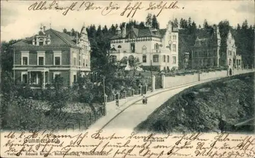 Ak Gummersbach im Oberbergischen Kreis, Bergstraße