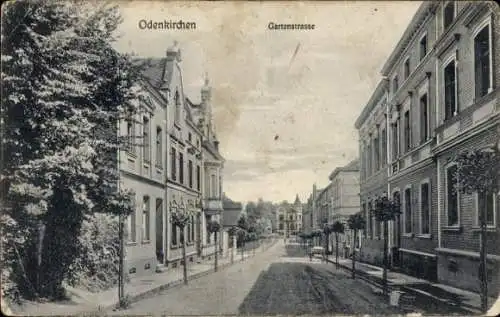 Ak Odenkirchen Mönchengladbach am Niederrhein, Gartenstraße