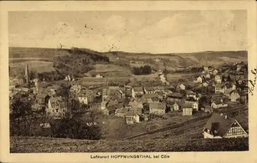 Ak Hoffnungsthal Rösrath im Rheinisch Bergischen Kreis, Luftkurort Hoffnungsthal, ländliche Lands