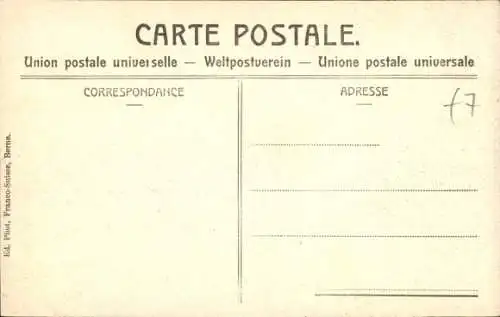 Ak Thun Kanton Bern Schweiz,   Berntor, Schloss