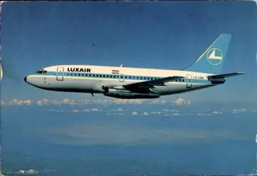Ak Passagierflugzeug, Luxair, Boeing 737-200