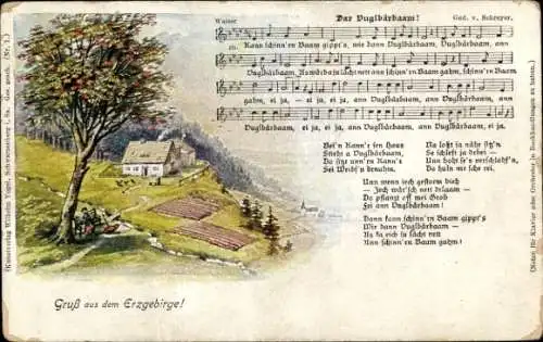 Lied Ak Der Vuglbärbaam!, Gruß aus dem Erzgebirge