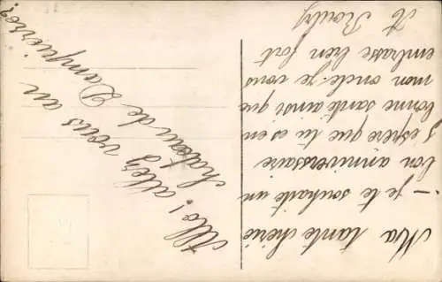 Ak Junge beim Telefonieren, Telefon, Blumen