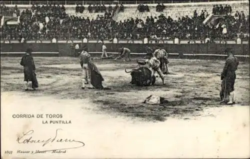 Ak Stierkampf, la Puntilla