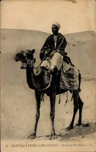 PC Egyptian Types and Scenes, Crossing the Desert