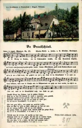 Lied Ak Günther, Anton, Da Draakschänk, Erzgebirgische Mundart Nr. 25, Dreckschänke Breitenbach