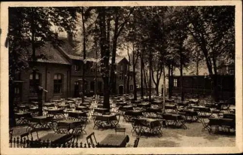 Ak Eckersbach Zwickau in Sachsen, Konzert- und Ballhaus Park Eckersbach, Terrasse