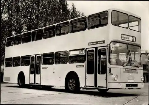Ak Berliner Verkehrsmittel, BVG, Autobus Serie 10, Typ SD 73, Baujahr 1973, Wagen 2415, Linie 29