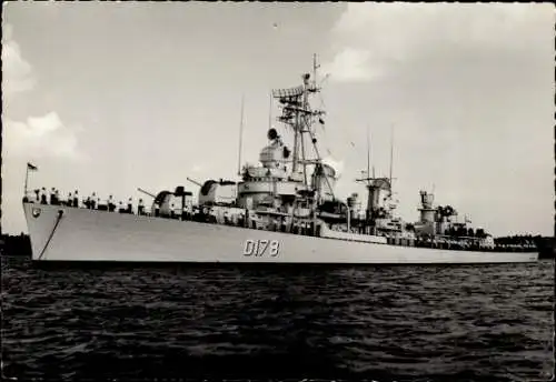Ak Deutsches Kriegsschiff, Zerstörer D 178, Bundesmarine