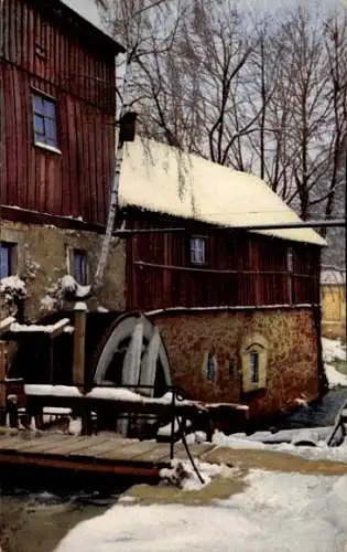 Ak Nenke und Ostermaier Serie 255 Nr. 4041, Wassermühle