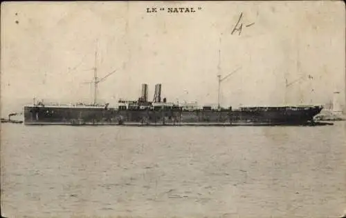Ak Dampfer Le Natal, Messageries Maritimes