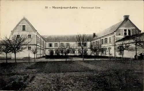 Ak Meung sur Loire Loiret, Pensionnat libre
