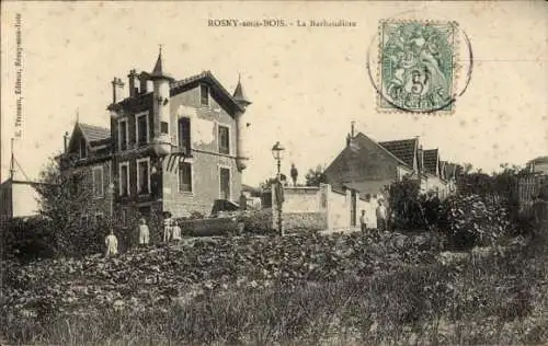 Ak Rosny sous Bois Seine Saint Denis, La Barbaudiere